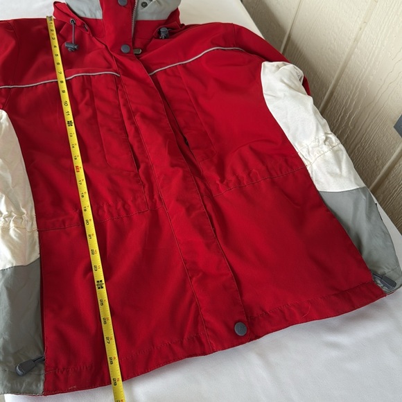 Pacific Trail Outdoor Wear Jacket Full Zip Hood Women’s Size L Extra Pockets Red - Picture 13 of 16